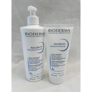 Bioderma Atoderm, Ultra-Soothing Balm, 6.7oz & 16.9oz. 2 Pack. Free Ship!